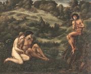 Edward Burne-Jones the garden of pan Spain oil painting artist
